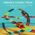 thumbnail image 4 of Anti Gravity Race Track with Car, Glow in The Dark Flexible Track Set with 360° Electric Climbing, LED Light-Up Race Car & Interchangeable Shells, 2026 Upgraded Kids Race Track, 4 of 10