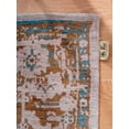 thumbnail image 6 of Rugsotic Carpets Hand Knotted Wool Area Rug, 10'x13', Beige Gold, Rectangle, Oriental, High Pile Handmade Rug for Living Room Bedroom, 6 of 9