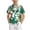 Dark Green, variant on WUANDIXFA Hawaiian Shirts for Boys, Button Down Short Sleeve Tropical Print, Kids Summer Beachwear Tops 7-14 Years (Navy, 4-5 Years)