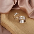 thumbnail image 2 of Miangastore Colorful Rings Zinc Alloy 4 Pairs 0.8x0.8x0.4in, 2 of 9