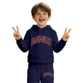 thumbnail image 6 of VeFlora Boy's Jogger Set - 2 Piece Hawaii Letter Print Graphic Pullover Hoodie Sweatshirt Sweatpants Sweatsuit Outfits(Navy3/11-12 Years), 6 of 6