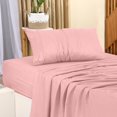 thumbnail image 3 of Juego de sábanas Utopia Bedding de microfibra cepillada, color rosa, 3 unidades, 3 of 7