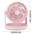 thumbnail image 2 of Tyidzon USB Desktop Fan with 3 Speed Settings Silent Adjustable Wind Direction Large Airflow Fan for Home Office Bedroom, 2 of 7