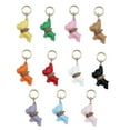 thumbnail image 4 of tegongse Fashionable PU Leather French Bulldog Keychain Lovely Charm Key Holder Ornament Decors for Pet Lovers and Trendsetters, 4 of 19