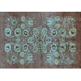 thumbnail image 1 of Ahgly Company Indoor Rectangle Oriental Light Blue Industrial Area Rugs, 7' x 9', 1 of 4