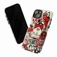 thumbnail image 3 of Emotional Mayhem Phone Case, Grunge Aesthetic Retro Punk Chaos Design, Artistic Edgy Protective Cover for iPhone 16 15 14 13 12 11 Pro Max Plus Mini, 3 of 6