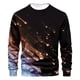 thumbnail image 1 of Sudadera sin capucha para hombre, informal, a la moda, con cuello redondo, estampado, de manga larga, 1 of 4