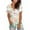 #1-White, variant on Azrian Womens Plus Size Tops,Fashion Women's Summer V-Neck Short Sleeve Print Casual T-shirt Blouse Clearance Sales Today Deals Prime