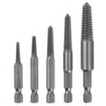 thumbnail image 3 of Cadorn High-Speed Steel Broken Screw Extractor Set – 6/8PC Multi-Size Bits for Bolt/Nut Removal, Stripped Screw Remover Tool, 3 of 9