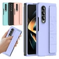 thumbnail image 5 of For Samsung Galaxy Z FOLD4 5G Phone Case，Shockproof Luxury Soft Handle Strap Stand Protection Cover，Silm PC Flip Case, 5 of 5