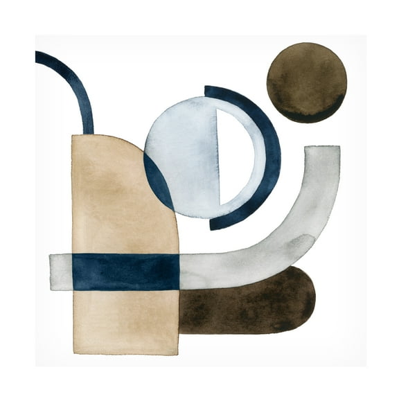 Grace Popp 'Moving Pieces IV' Canvas Art