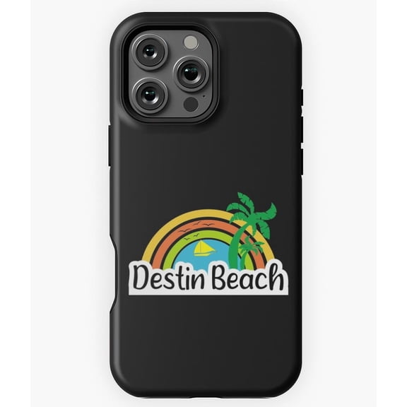 Destin Beach Souvenir Florida N4791 Phone Case for iPhone 17 16 15 14 13 12 11 Pro Max
