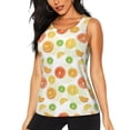 thumbnail image 3 of Goofa Colorful Lemons Printed Womens Workout Tops for Women Sleeveless Yoga Shirts Athletic Running Tank Tops Sleeveless Gym Clothes Workout Apparel-Small, 3 of 9