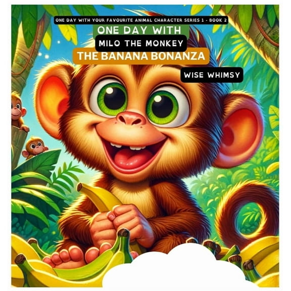 One Day with Your Favourite Animal Chara One Day with Milo the Monkey: The Banana Bonanza, Book 2, (Hardcover)