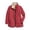 Red, variant on Womens Quilted Jacket Classic Polka Dot Printed Button Up Puffer Jackets Coat Soft Comfy Long Sleeve Fall Winter Padded Outfits Red M
