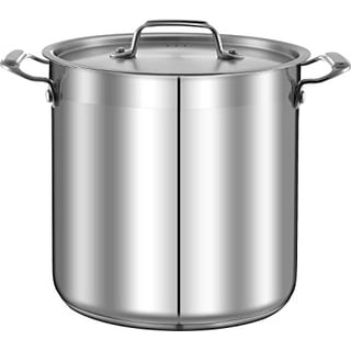 Tramontina ProLine 24 Qt. Stainless Steel Covered Stock Pot by