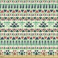 thumbnail image 2 of Ambesonne Tribal Fabric by the Yard Upholstery, Native Art, 1 Yard, Night Blue Sea Green, 2 of 5