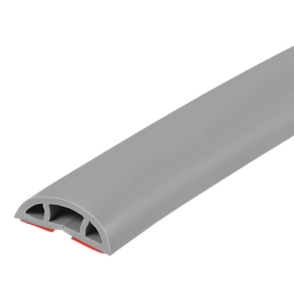Uxcell Floor Cord Cover Cable Protector Cable Management for Home Office Grey 6.6 ft