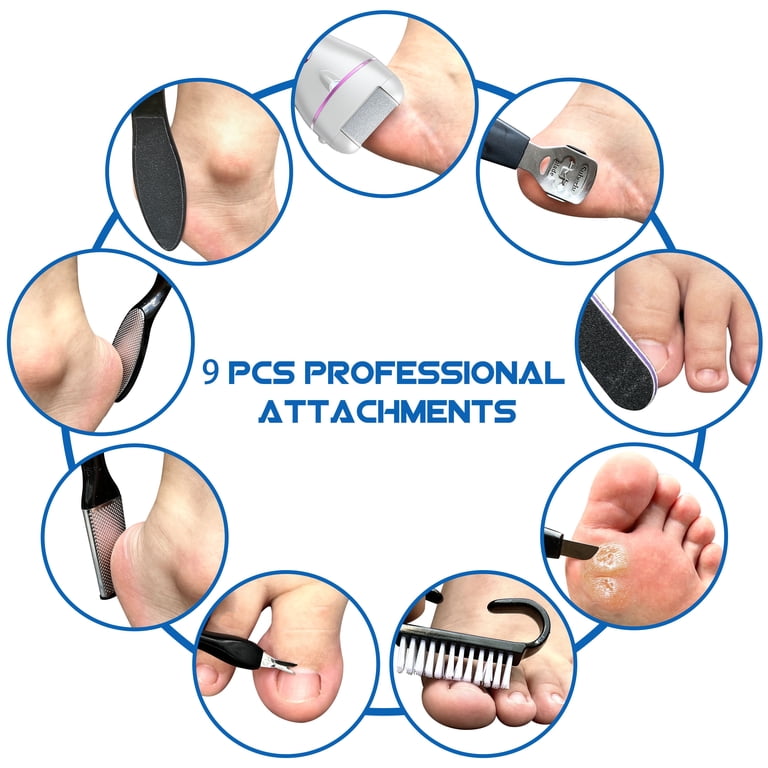 Yoovee Electric Callus Remover, 18-in-1 Foot Care Kit photo 2
