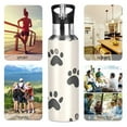 thumbnail image 7 of Yayeee 33oz Insulated Water Bottle Double Wall Stainless Steel with Flip Straw Lid, Cute Cat Paw, 7 of 7