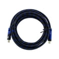 thumbnail image 3 of NavePoint HDMI 1.4 Male to Male Cable Black 12 Ft Woven Black Blue, 3 of 4