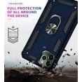 thumbnail image 6 of 11 Pro Phone Case Phone Case for iPhone 11 Pro Max Case,[ Military Grade ] 15ft. Drop Tested Protective Case with Magnetic Car Mount Ring Holder Stand Cover for iPhone 11 Pro Max - Blue, 6 of 12