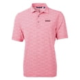 thumbnail image 2 of Men's Cutter & Buck Red Texas Tech Red Raiders Virtue Eco Pique Botanical Recycled Polo, 2 of 3