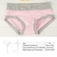 thumbnail image 3 of Ropa interior de embarazo de cintura baja, bragas de maternidad de algodón suave y transpirable para mujer, diseño fácil de usar, 3 of 8