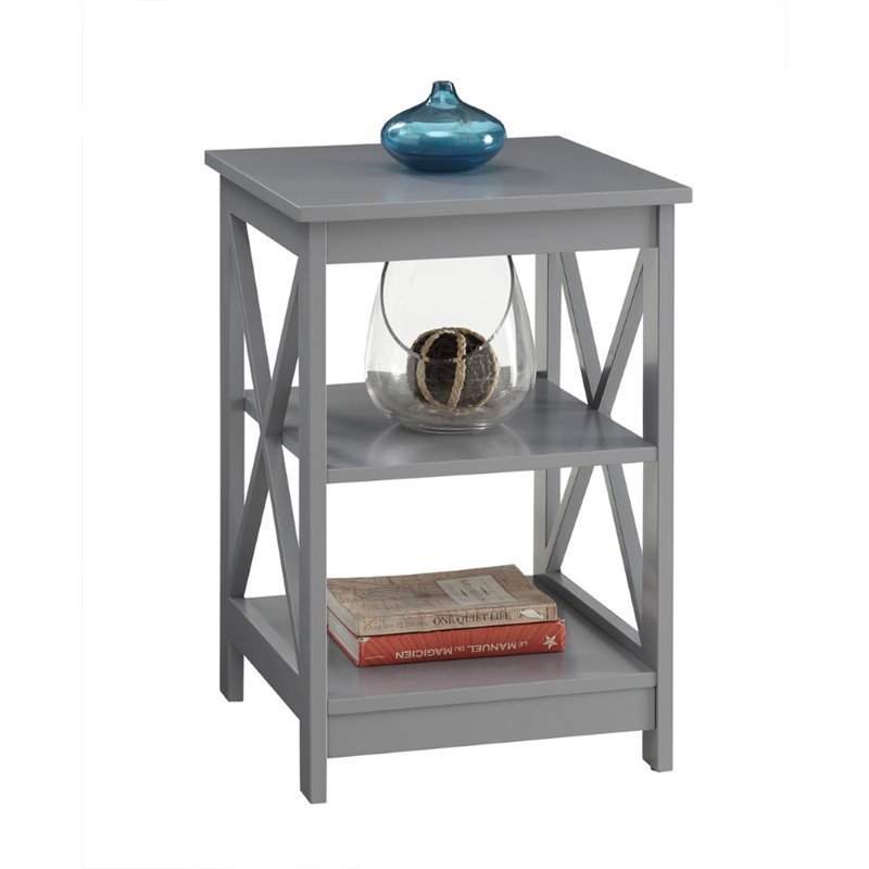 Pemberly Row End Table in Gray