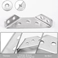 thumbnail image 4 of Conector de Esquina Universal para Muebles de 20 Piezas, Conector de FijacióN en áNgulo, de Soporte Triangular, Soporte de Esquina de Acero Inoxidable, 4 of 5