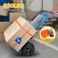 thumbnail image 3 of Joreek Electric Stair Climbing Dolly 1200W Powered Stair Climbing Hand Trucks 880lbs Max Capacity Electric Dolly for Stairs with 4M Safety Rope, 3 of 8