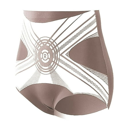 Brown Women s Camisoles & Tanks  Women S High Waisted Ice Silk Shaping Underwear With Abdomen And Ocks Shaping Underwear Women s Panties XXL