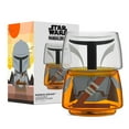 thumbnail image 2 of JoyJolt Star Wars Stackable Character Collection Mandalorian Stackable Glasses - 8 oz - 8 oz, 2 of 5