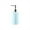 Blue, variant on Creative Irregular Soap Dispenser Ceramic Lotion Bottle.350ML Bathroom Shampoo Dispensing Press Bottle