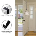 thumbnail image 4 of Colgador de coronas para puerta delantera, colgador de coronas de actualización de puerta más grande, gancho para decoraciones de coronas de otoño de Navidad (negro), 4 of 4