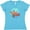 Aqua, variant on Inktastic Fort Lauderdale, Florida Swimming Sea Turtle with Bubbles Women's V-Neck T-Shirt