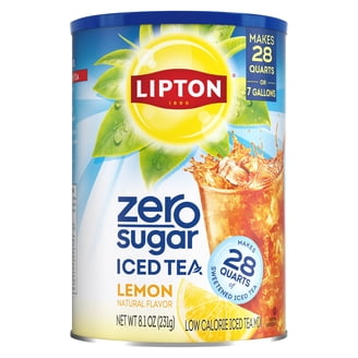 Lipton Brisk Lemon Iced Tea, 12 fl oz, 8 Pack Cans, Soft Drink