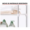 thumbnail image 4 of Estante Multifuncional Metálico Practiksa Rack para Cocina Hogar Color Plateado Armable, 4 of 11