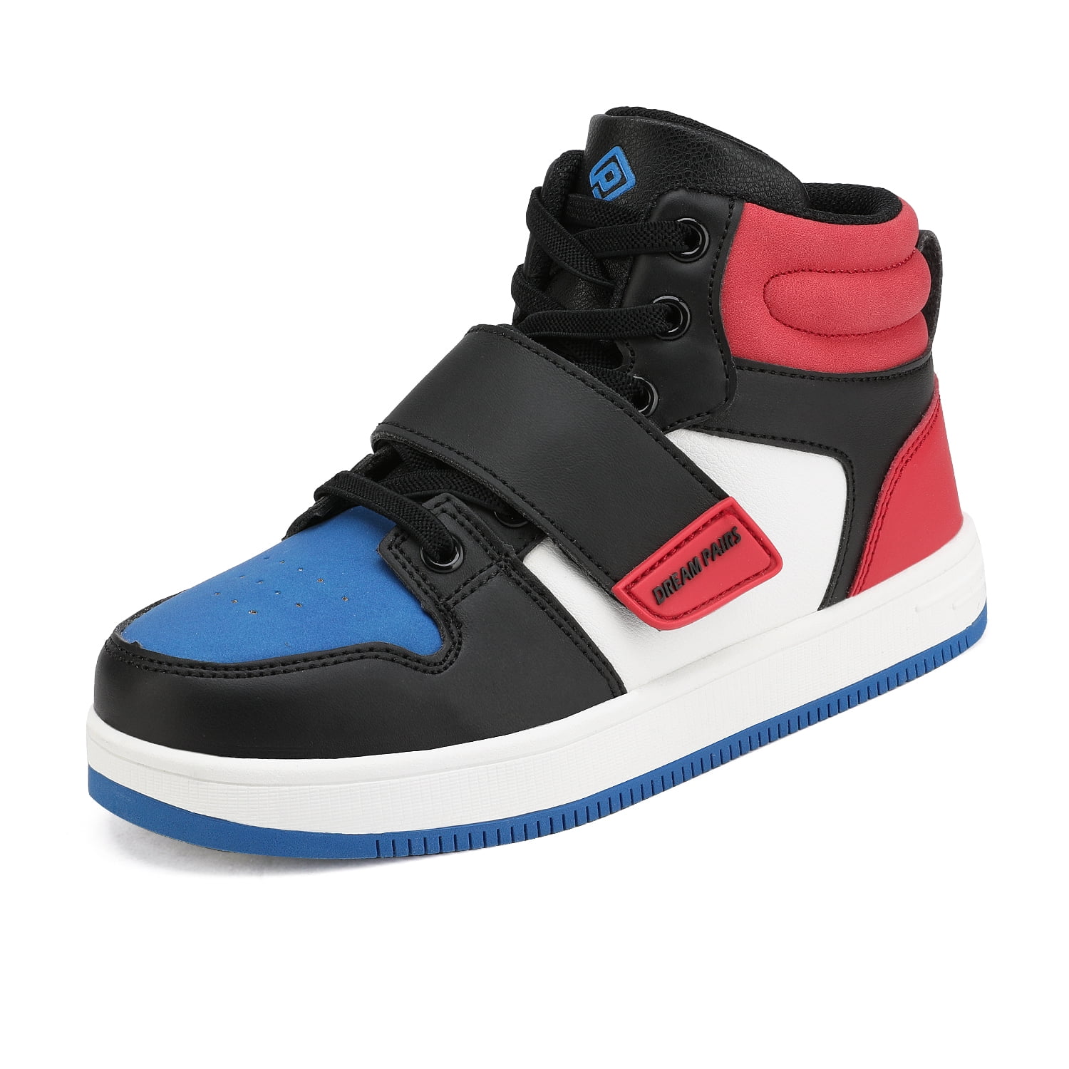 Dream Pairs Boys Girls Red Blue Black High Top Sneaker Shoes Size 9 ...