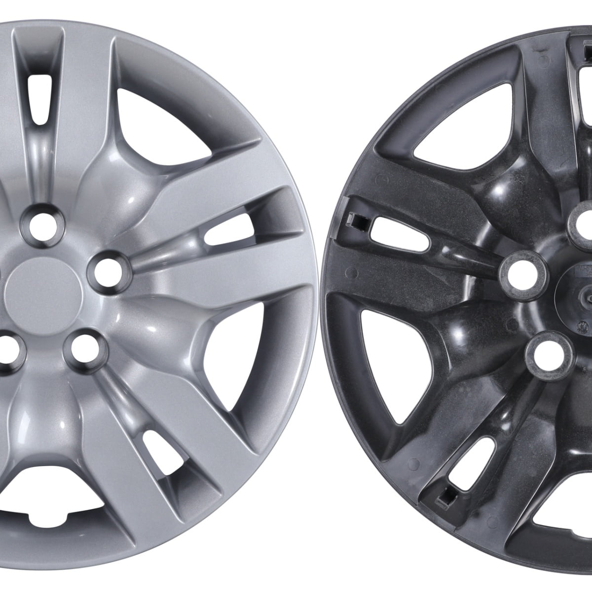 (4 Pack)16" Hubcaps Wheel Rims Cover For 2007-2012 Nissan Altima/2008-2009 Nissan Altima Coupe Compatible With Steel Wheels Bolt On Installation(16-Inch,LACQUER)