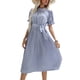 thumbnail image 2 of Vestido de manga corta con volantes NikouMX estampado de puntos S, 2 of 6