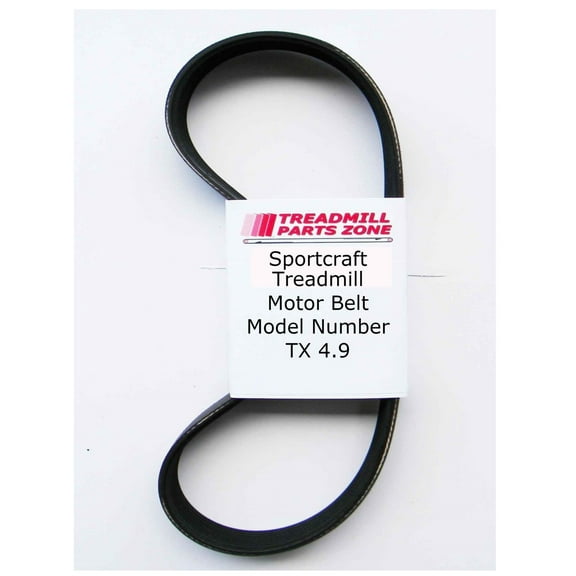 Treadmillpartszone Replacement Sportcraft Treadmill Motor Belt Model Number TX 4.9