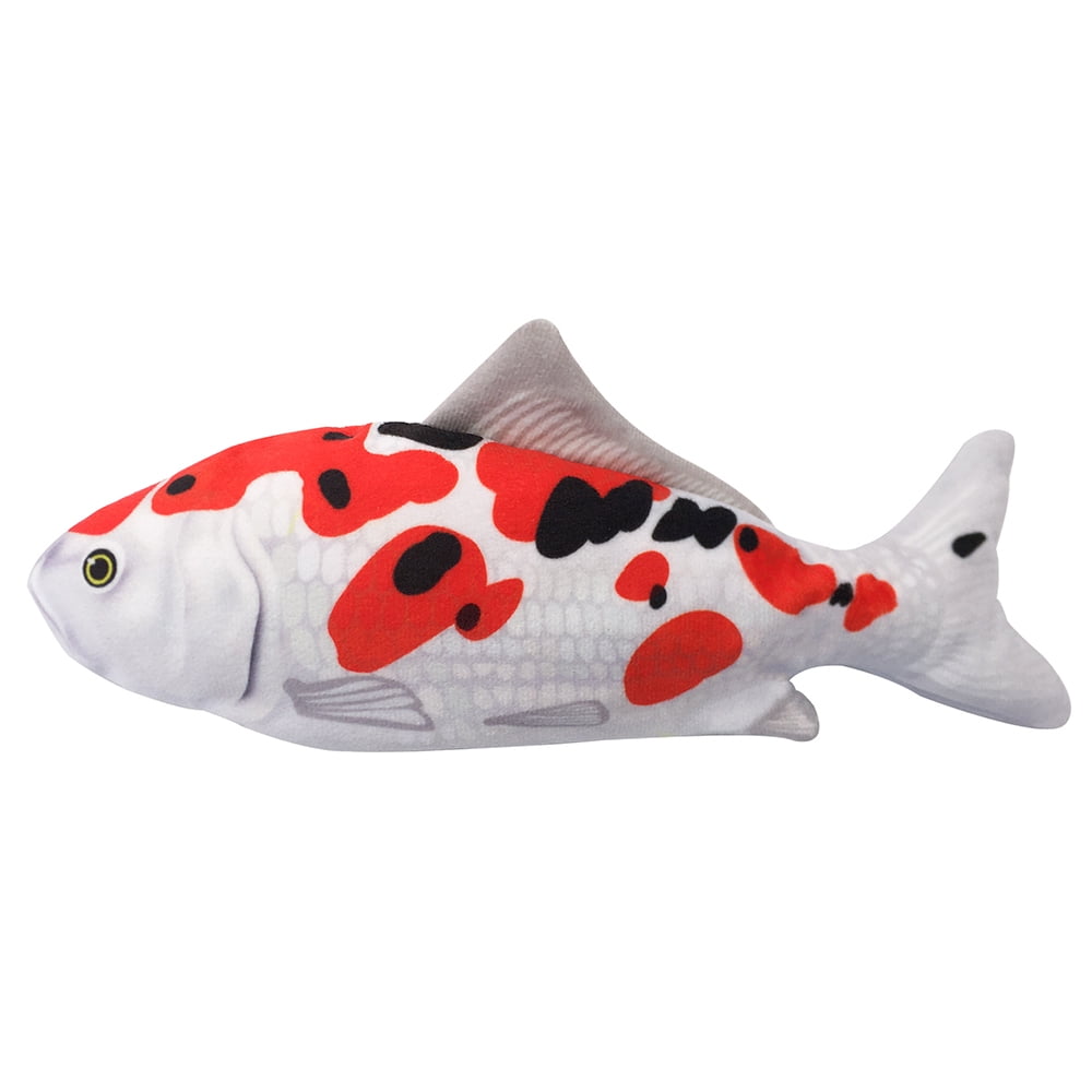 Homgeek Realistic Plush Simulation Electric Doll Fish Funny Interactive