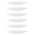thumbnail image 1 of VERDANVERSE 6 Pcs Plat à Salade Rond pour Partager des Collations en Blanc, 1 of 8