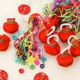 thumbnail image 2 of 10 Pack Streamer Poppers,No Mess Confetti Poppers,Graduation Party Poppers,Easy Handheld to Streamer Paper Crack Clean, 2 of 8
