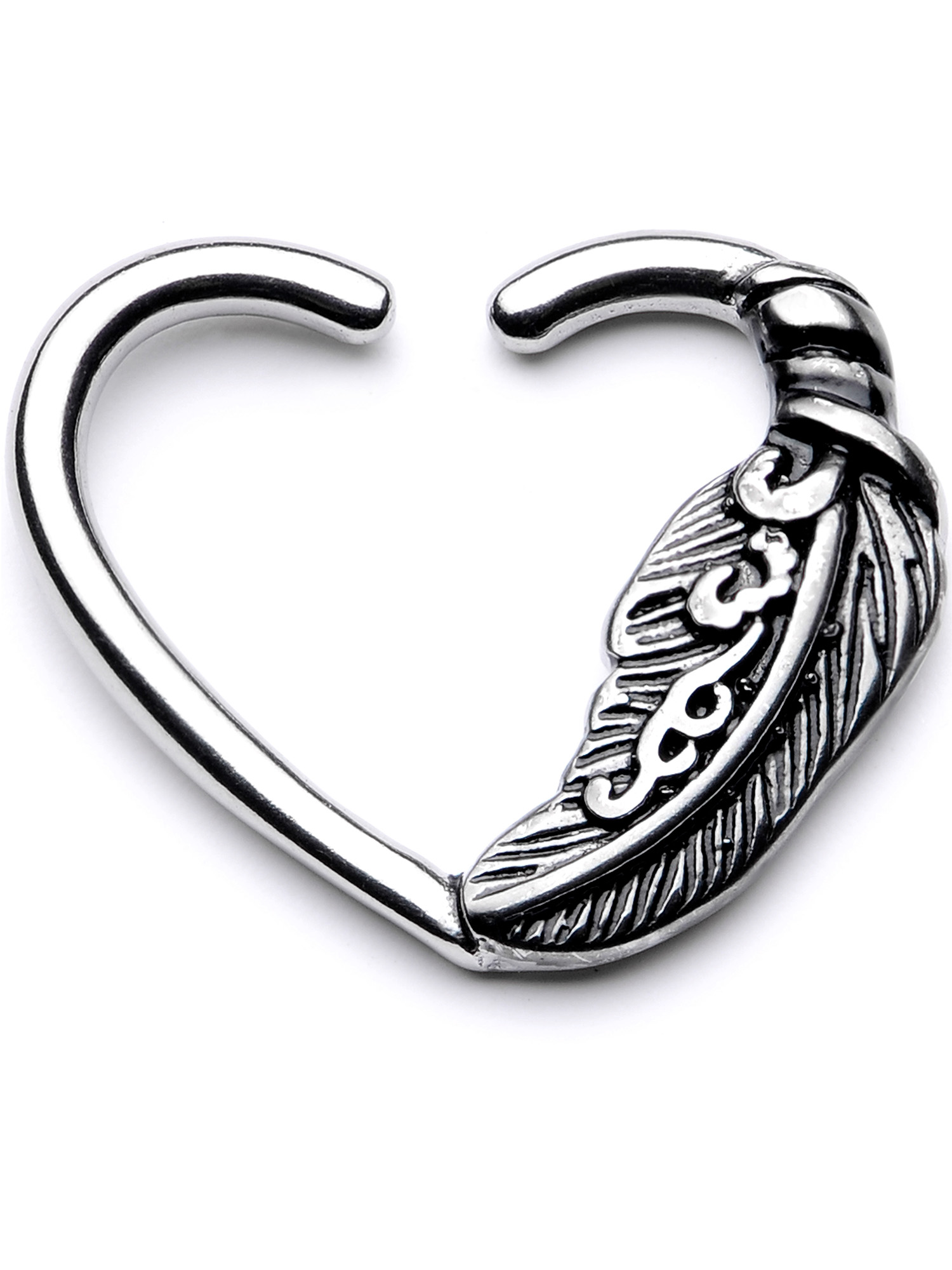 Body Candy 10mm Body Piercing Jewelry Stainless Steel 16G Left Closure