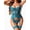 Blue Green, variant on Women Lingerie Set Lace Corset and Panty Sets with Garter Underwear S-XXL