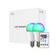 thumbnail image 2 of Bombilla Inteligente Rgb De Tres Modos 10W 220V Wifi Bombilla Que Cambia De Color Bombilla De Control De Voz Bluetooth 0-800Lm 2700-5600K Bombilla Led Regulable E27 Con Control Remoto Para Estudio Cateissary HA028071-01, 2 of 5