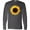 Grey, variant on Inktastic Summer Sunflower Long Sleeve T-Shirt