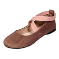 thumbnail image 3 of Taqqpue Women's Flats Shoes Women's Fashion Casual Spring Summer Soft Soles Comfortable Commuting Flat Shoes Loafer Shoes for Women, 3 of 7